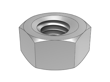 مهره شش گوش lSO 4032A نوع 1