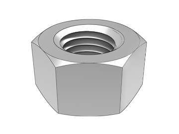 مهره شش گوش ASME B18.2.2.4-10